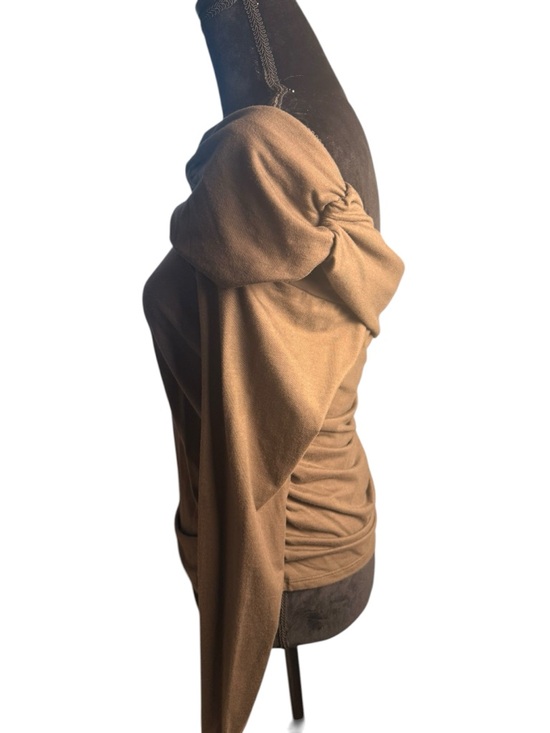 Reformation | Anthropologie | NWT Olive Off-the-Shoulder Azura Knit Top | Sz L - Picture 5 of 12